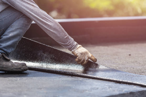 Professional Crawl Space Encapsulation technician working in Dover, KY